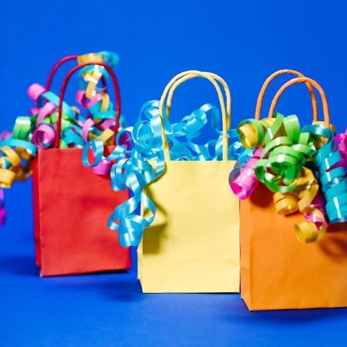 Colorful gift collection