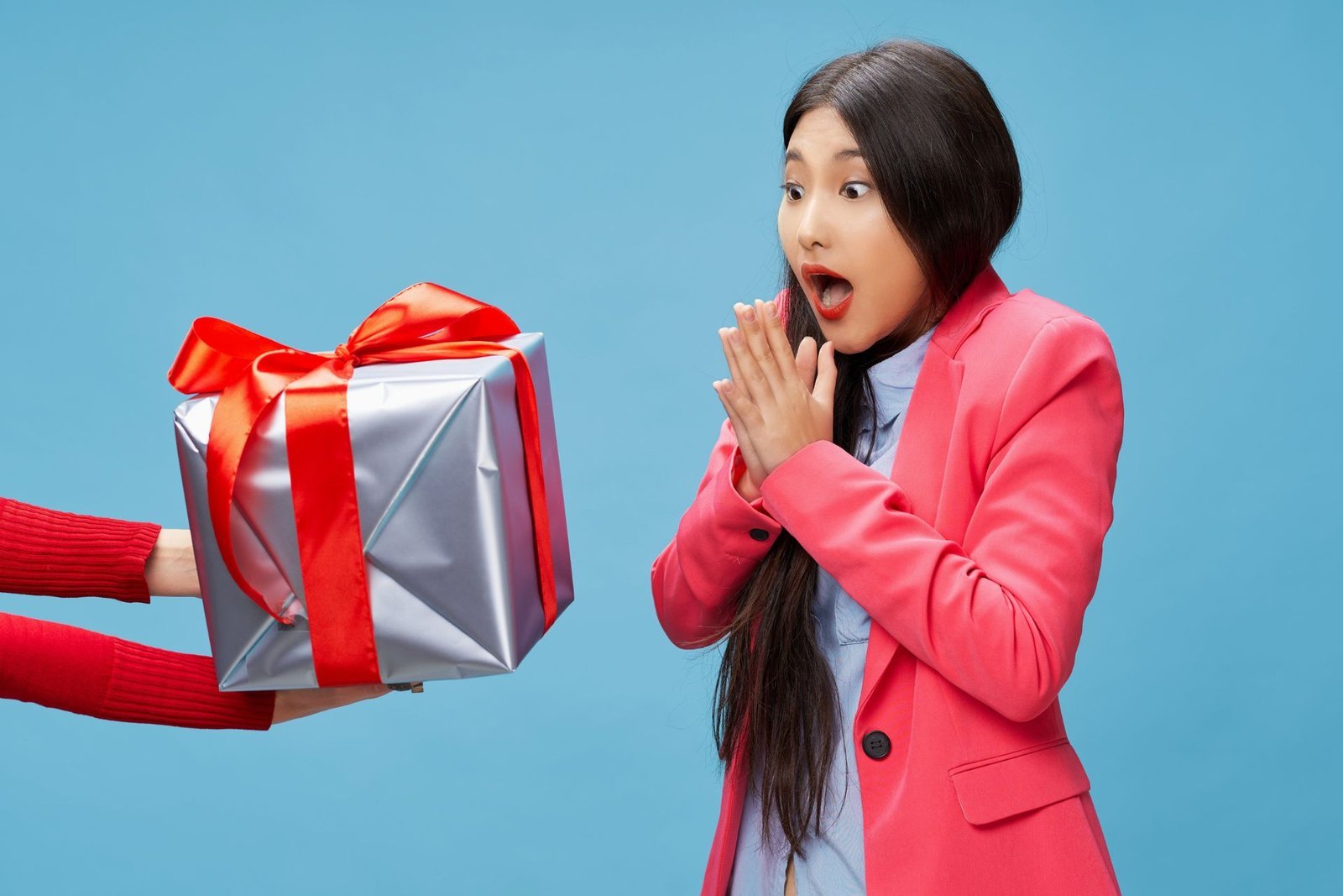 The joy of receiving a carefully wrapped present